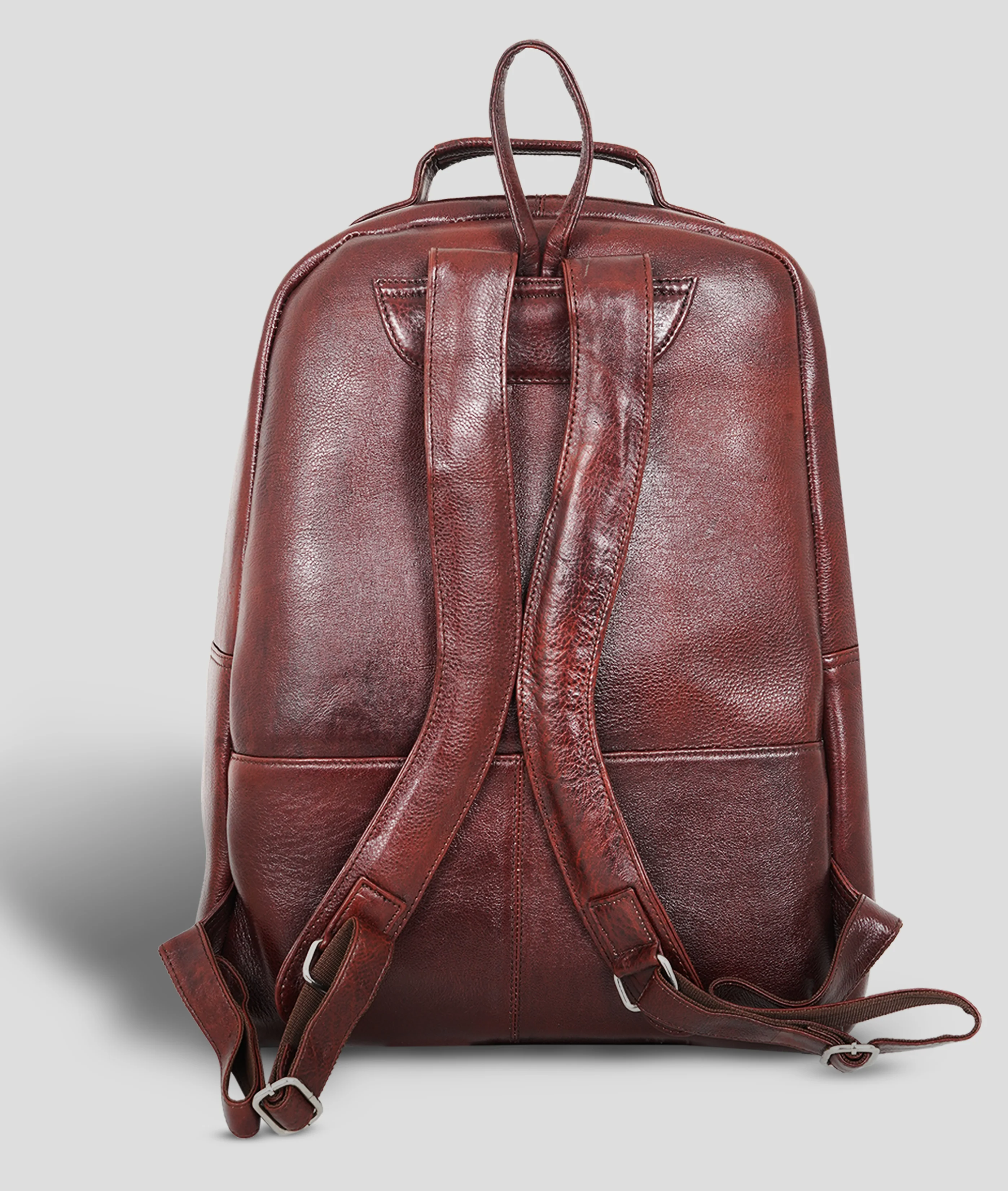 17 inch Laptop Leather Backpack