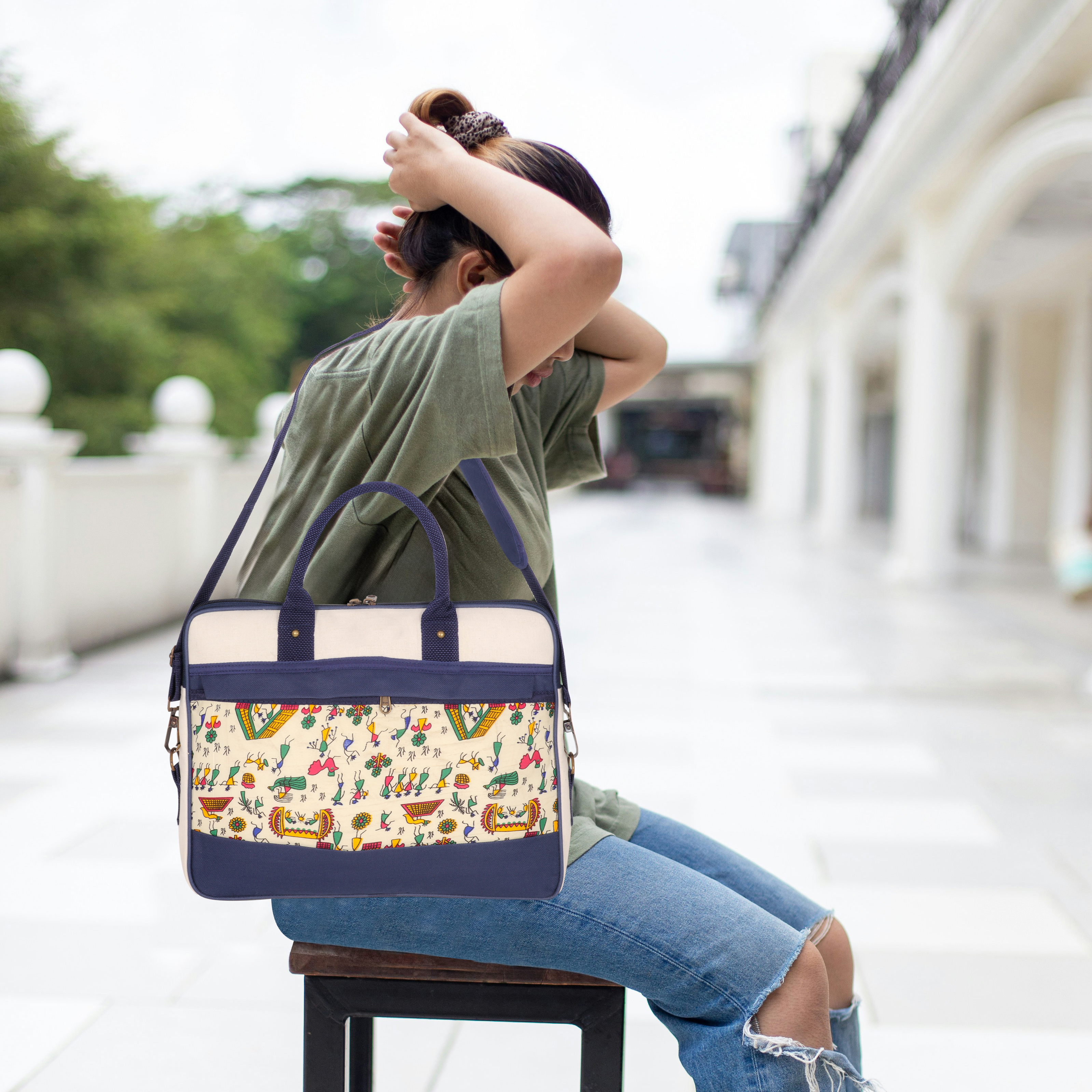 Jute eco laptop bags |montbold